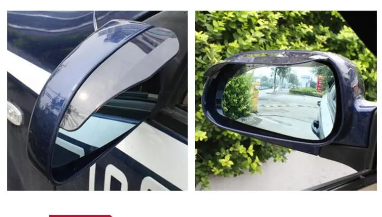 Автомобильная наклейка на зеркало заднего вида 2 шт./лот дождик для Kia RIO K2 KIA Rio 2009