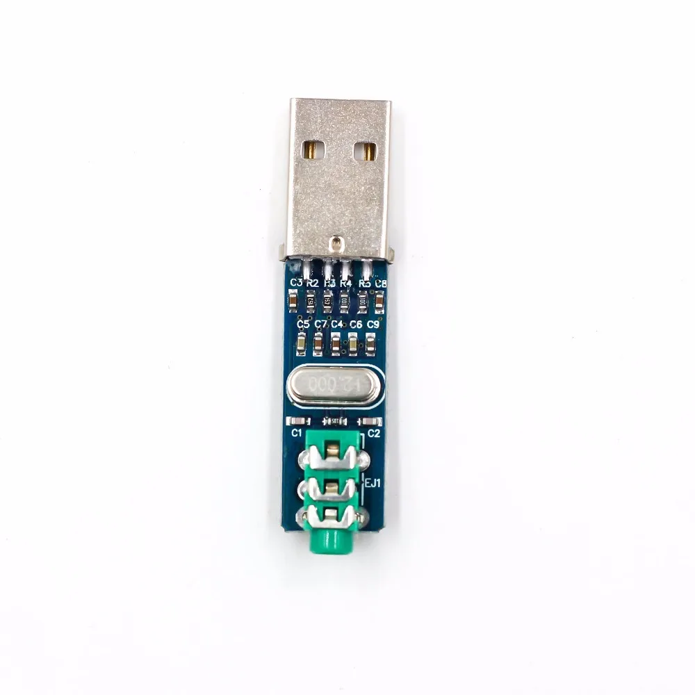 Mini PCM2704 USB DAC HIFI звуковая карта Power декодер Модуль платы Raspberry Pi 16 бит 5