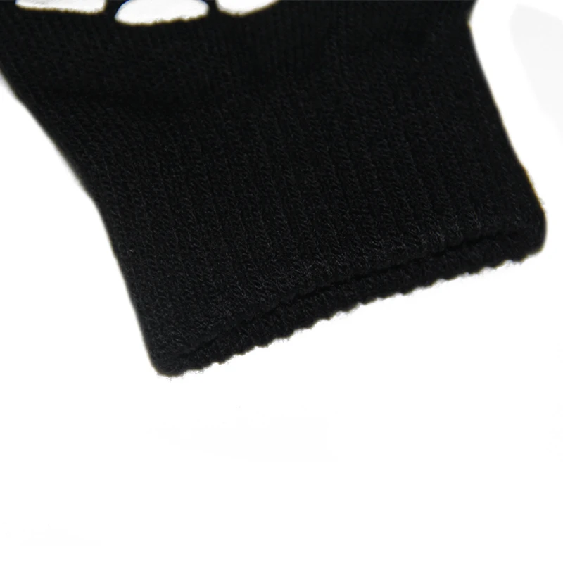 Унисекс забавные теплые перчатки для сенсорных экранов с принтом зимние варежки