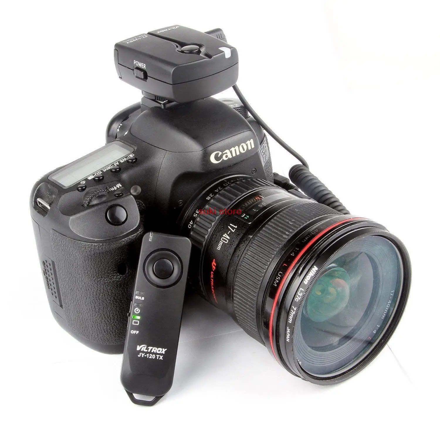 VILTORX JY-120-C1 беспроводной пульт дистанционного спуска затвора для камеры Canon EOS 70D 60Da