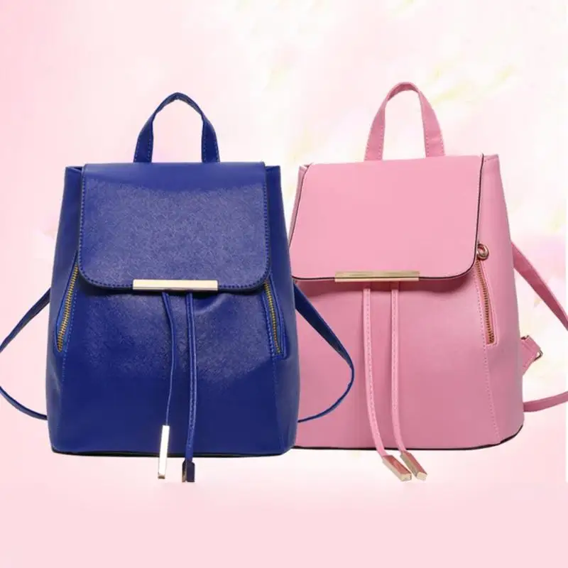 Женский рюкзак для отдыха в консервативном стиле из искусственной кожи|Женские