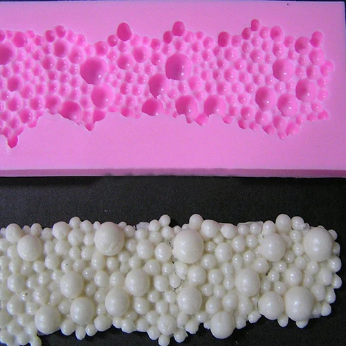 3D круглые жемчужные пузыри силиконовая форма для помадки торт Декор шоколадом