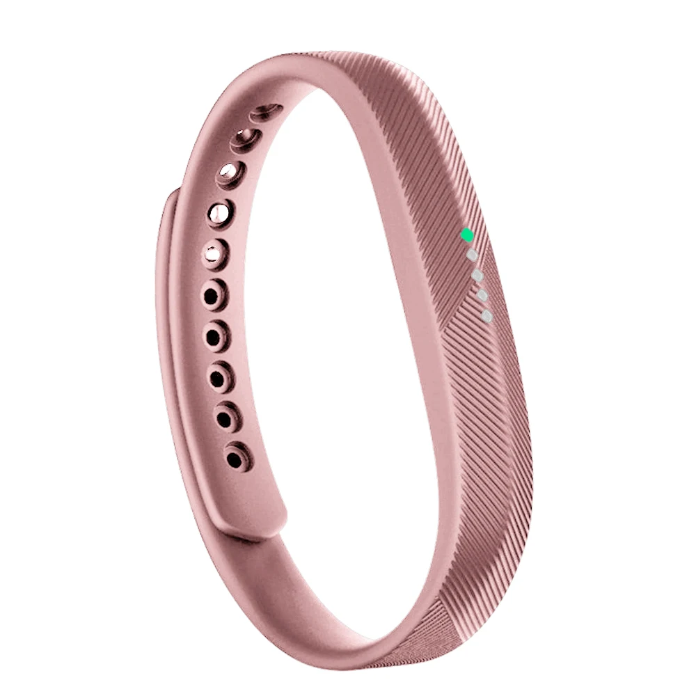 Аксессуары для Fitbit Flex, 2 ремешка, розовое золото, ремешок для наручных часов, ремешок для Fitbit Flex 2, сменный Браслет для умных часов