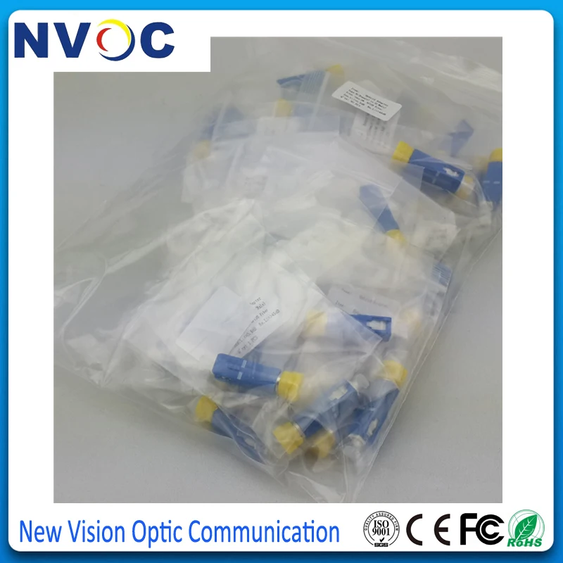 10 шт. переходник из оптического волокна с женским и мужским разъемами