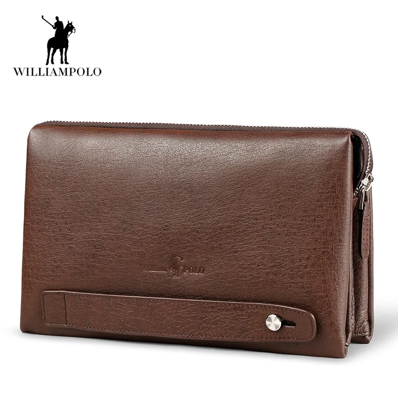 Новинка 2018 классический мужской кошелек из натуральной кожи винтажный стиль