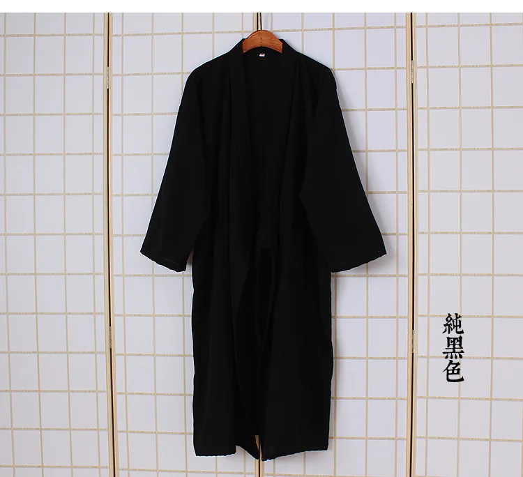 Cotton material  Male Kimono Men Robe Kimono Robe Men 21034