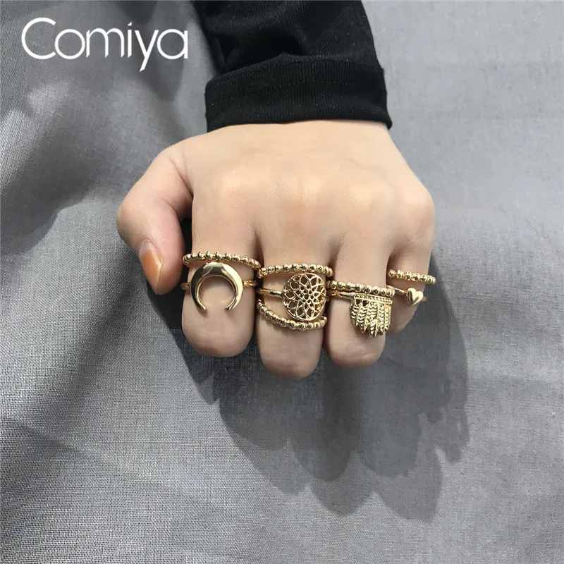 Comiya модные кольца OL женские аксессуары цинковый сплав панк стиль Anillos Para заявка