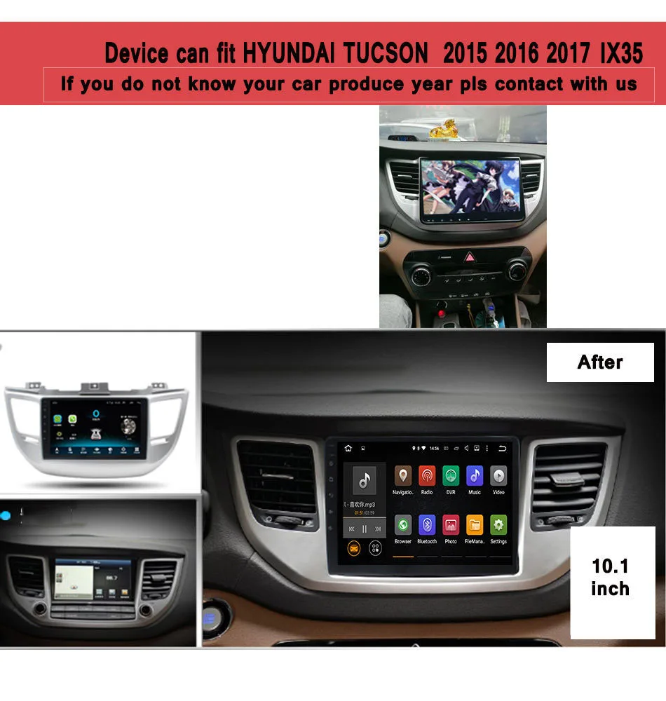 Восьмиядерный android 9,0 автомобильный dvd gps плеер для HYUNDAI TUCSON/ix35 магнитофон автомобильный стерео аудио видео плеер