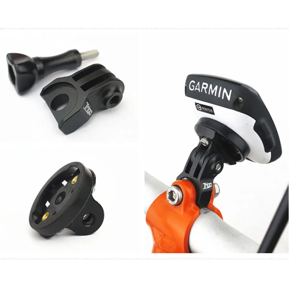garmin mount kit Велосипедный компьютер светильник держатель кронштейн камеры для Brompton складной велосипед - Цвет: garmin mount kit
