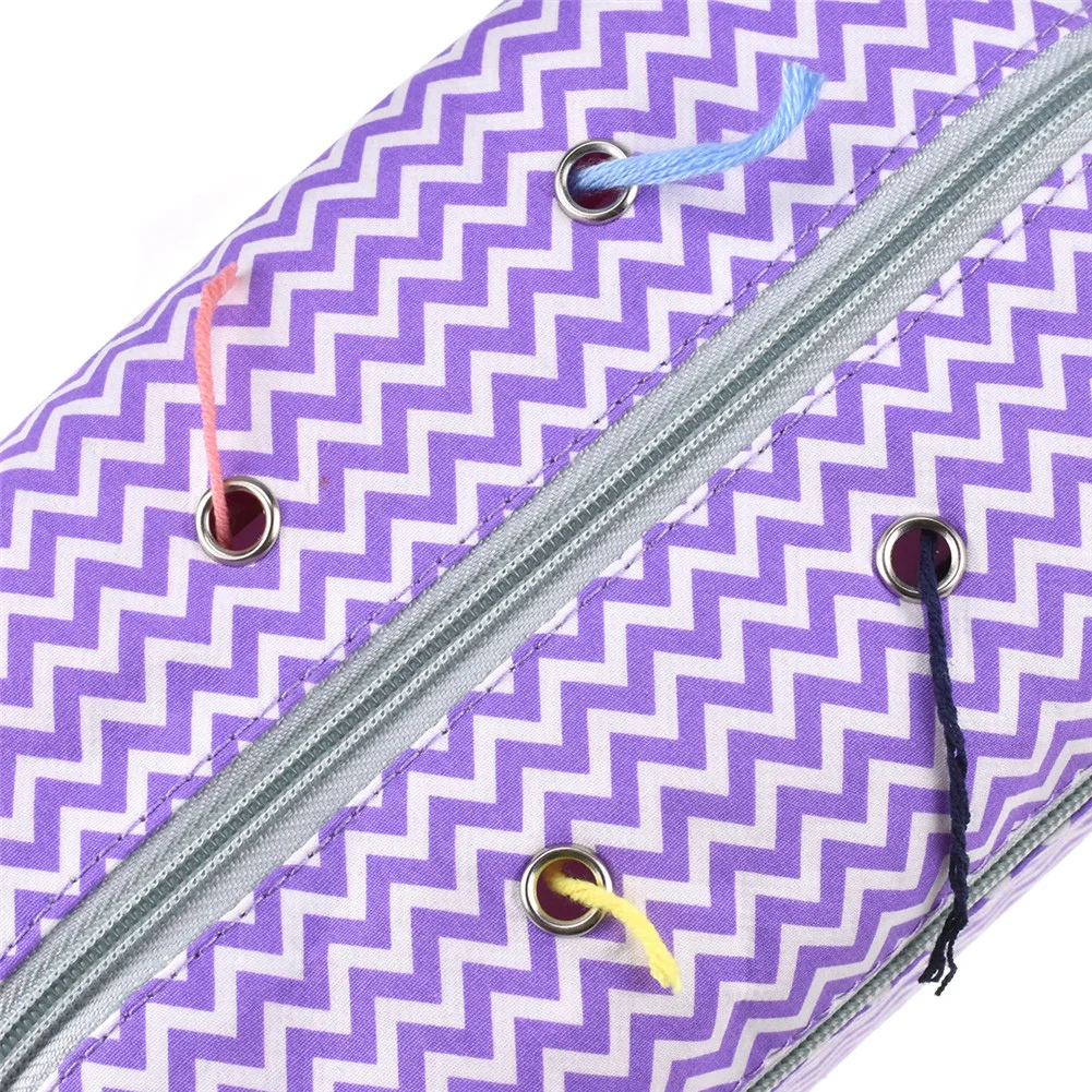 Многофункциональная прочная Холщовая Сумка для хранения большой отсек спицы