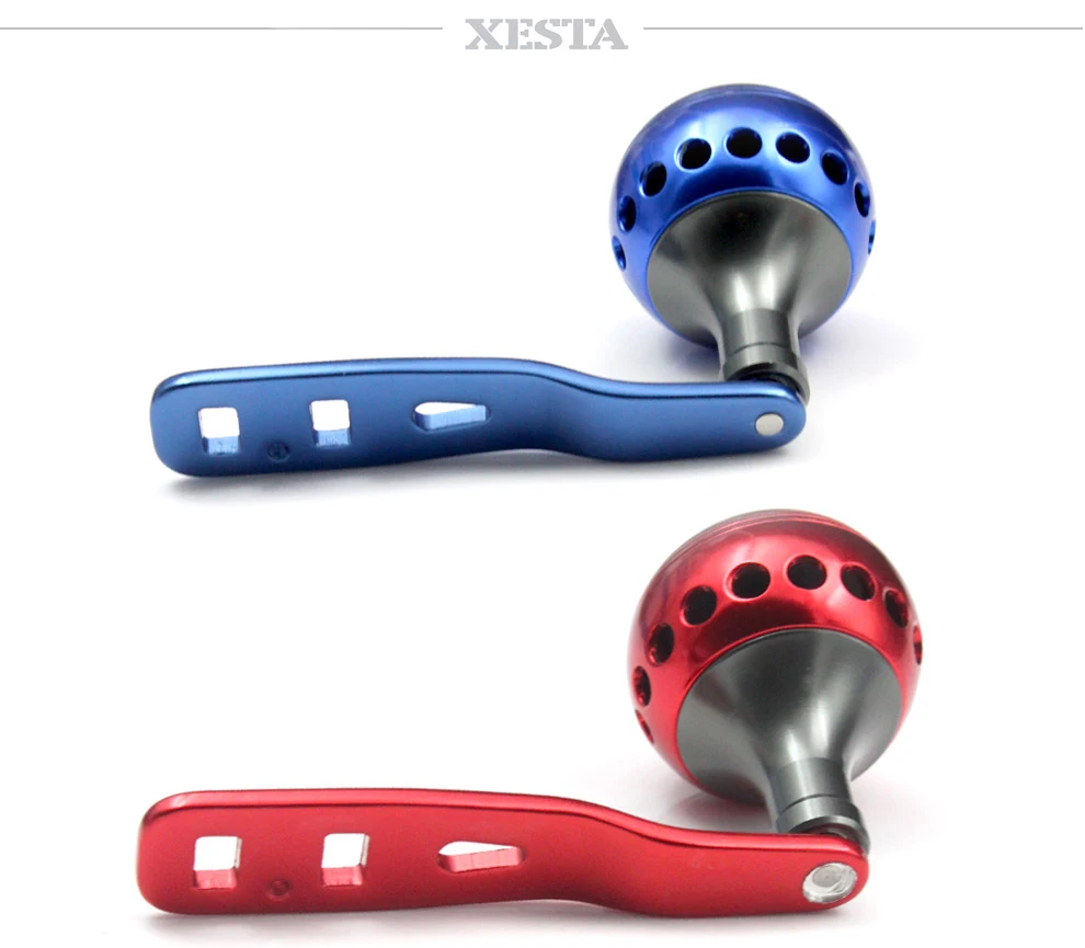 XESTA Fishing Reel Handle Aluminum Alloy Single Shaker Strong Durable Fishing Reel Rocker For Baitcasting Fishing Tackle Tools