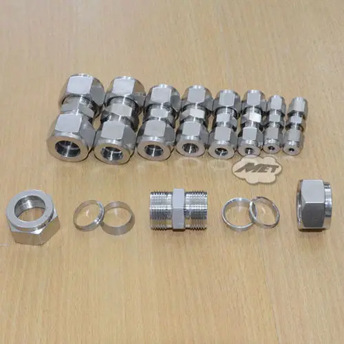 20mm Equal Straight Compression Coupler Pipe Fitting Double Ferrule NEW | Обустройство дома