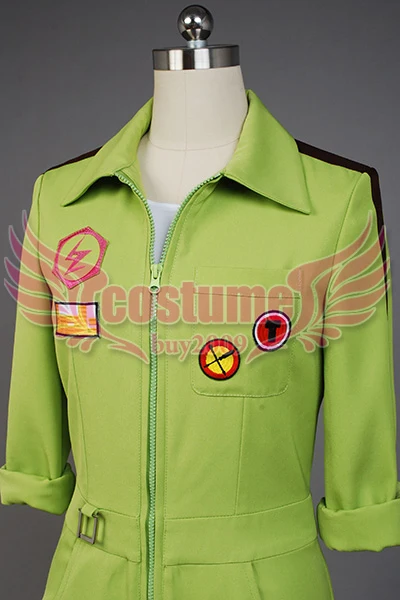 Костюм для косплея из аниме Super Dangan Ronpa 2 Danganronpa Kazuichi Souda комбинезон на Хэллоуин
