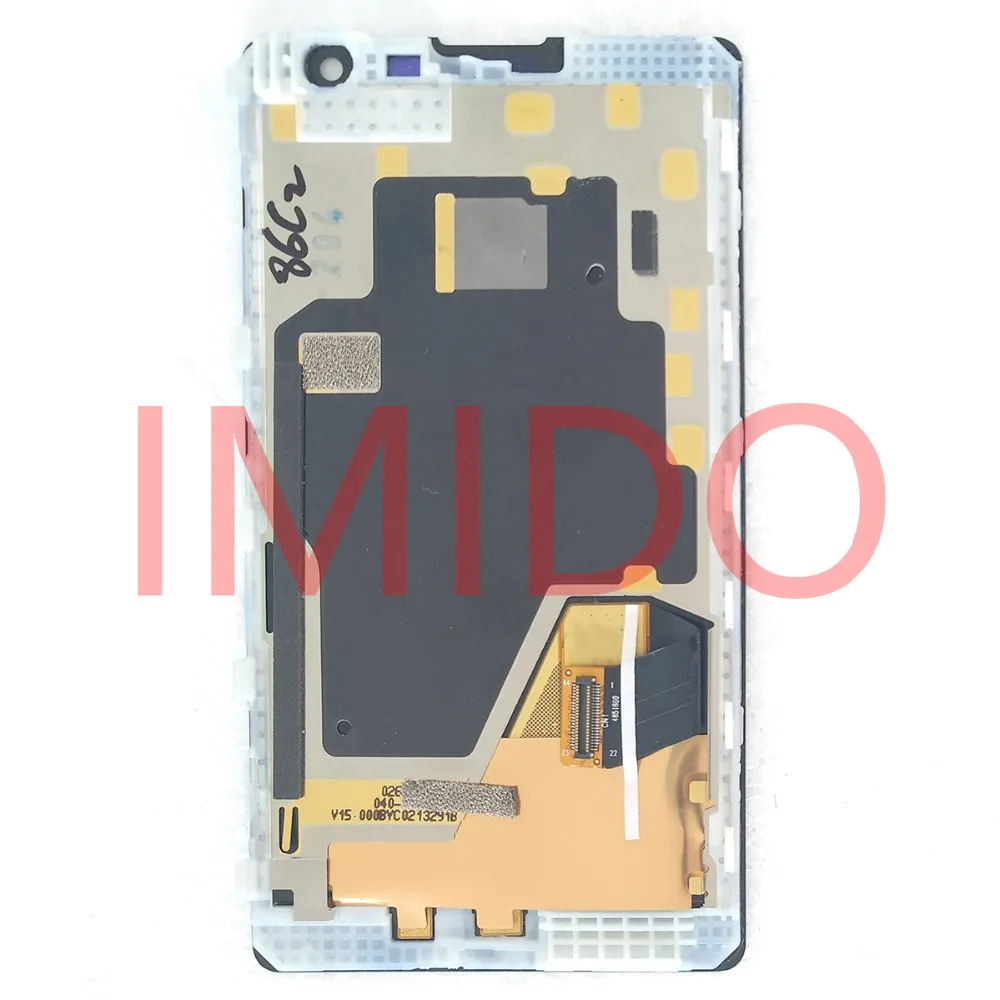 For Nokia Lumia 1020 RM-875 LCD Display+Touch Screen Digitizer Assembly+Frame Replacement Parts