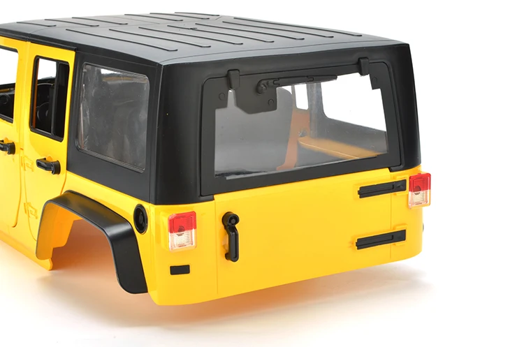 1:10 313 колесная база Jeep Wrangler 5 дверная оболочка RC Rock Crawler Жесткий Пластиковый корпус