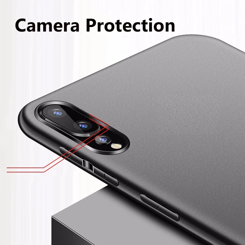 Для samsung Galaxy A50 чехол ультра-тонкий матовый мягкий противоударные крышки-Чехлы