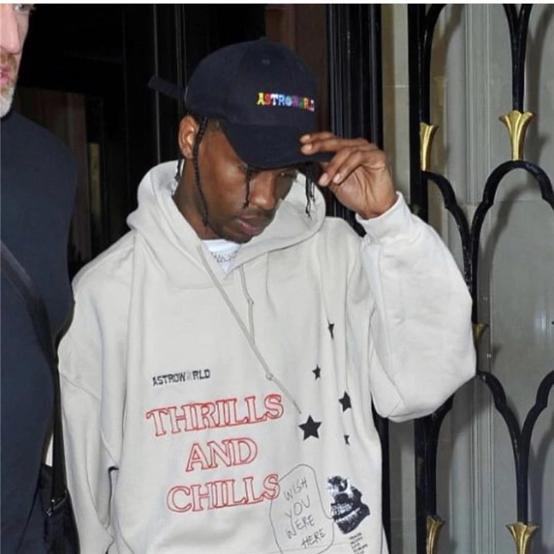 Высокое качество Трэвиса Скоттс астромир Хлопок Snapback кепка бейсболка для мужчин