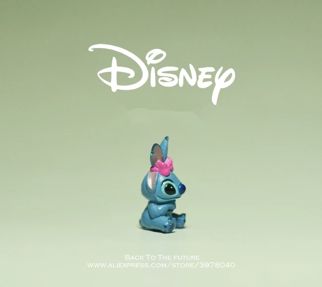 Disney Lilo &amp Stitch 2cm mini doll Action Figure Posture Anime Decoration Collection Figurine Toy model for children gift | Игрушки и