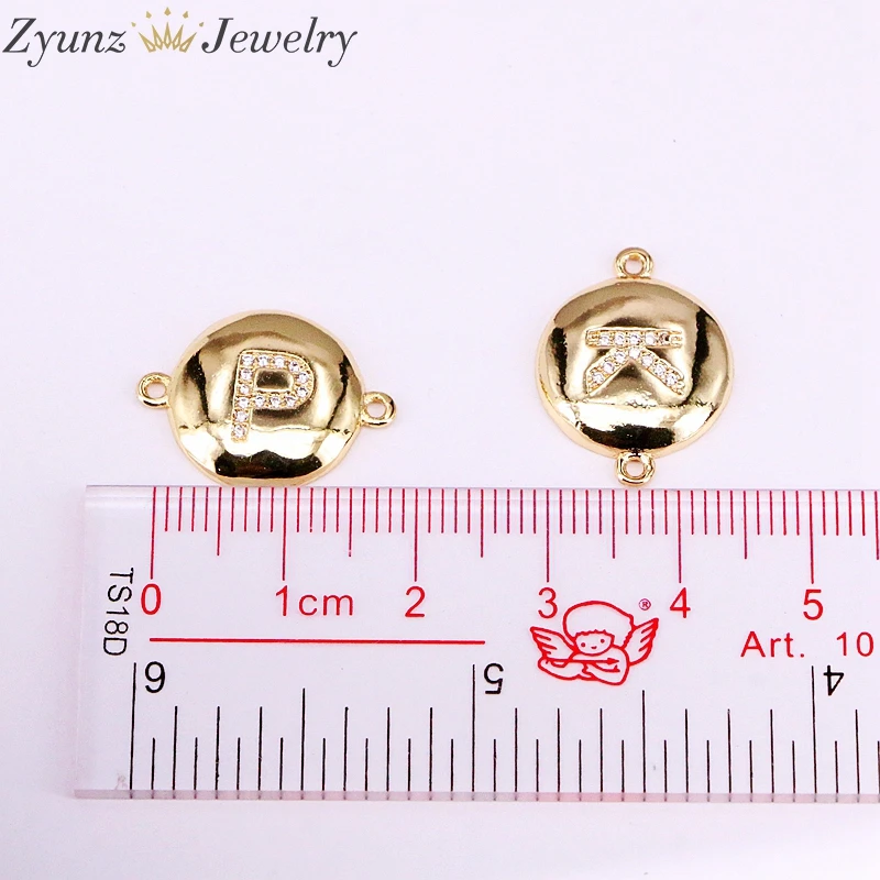 

Gold Color Adjustable Chain Copper Crystal CZ stone Letter Bracelets Bangles For Women Fashion bracelet femme gift