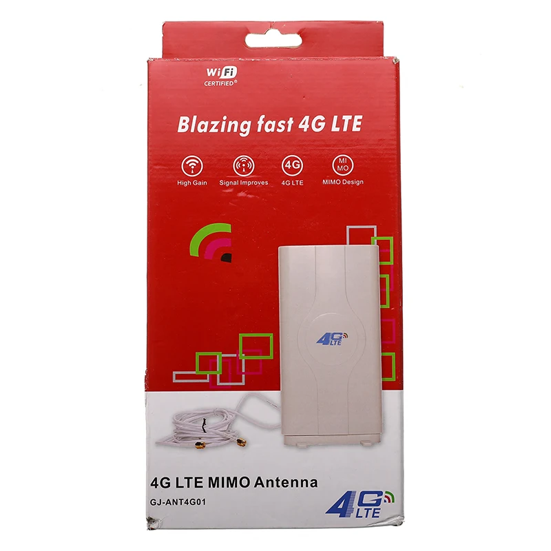 

TS9 CRC9 SMA Connector Router external MIMO Antenna 4G LTE Wifi Antenna 88 dBi Home with 2 * 2m cables for Huawei Router Modem
