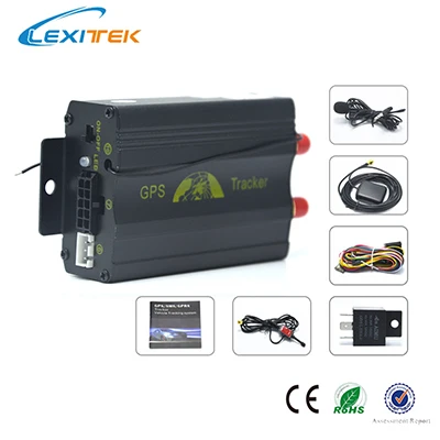 With remote control coban TK103A/TK103B с руководство пользователя на английском языке Espanol для Мехико Чили, Перу, Испания, Venezuela markets - Цвет: With remote control