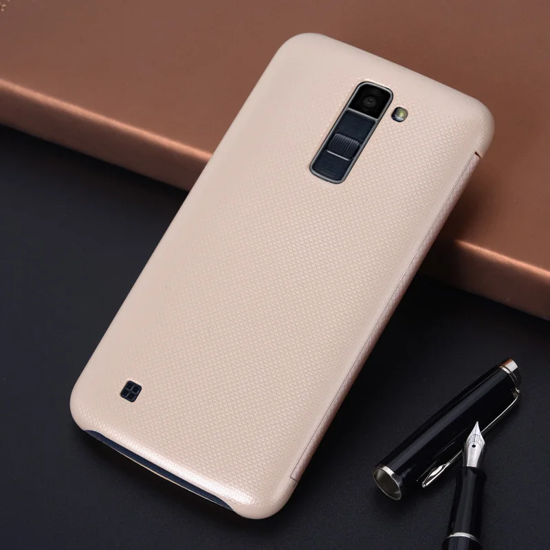 Флип чехол Asuwish кожаный для LG K10 LTE 2016 K 10 LGK10 K102016 K10LTE K420N K430 K430DS F670 Оригинальный