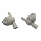 5 шт., соединители для садовых шлангов, 6 мм, фитинги для труб с защитой от капель, пластиковые сферические соединения для водопровода