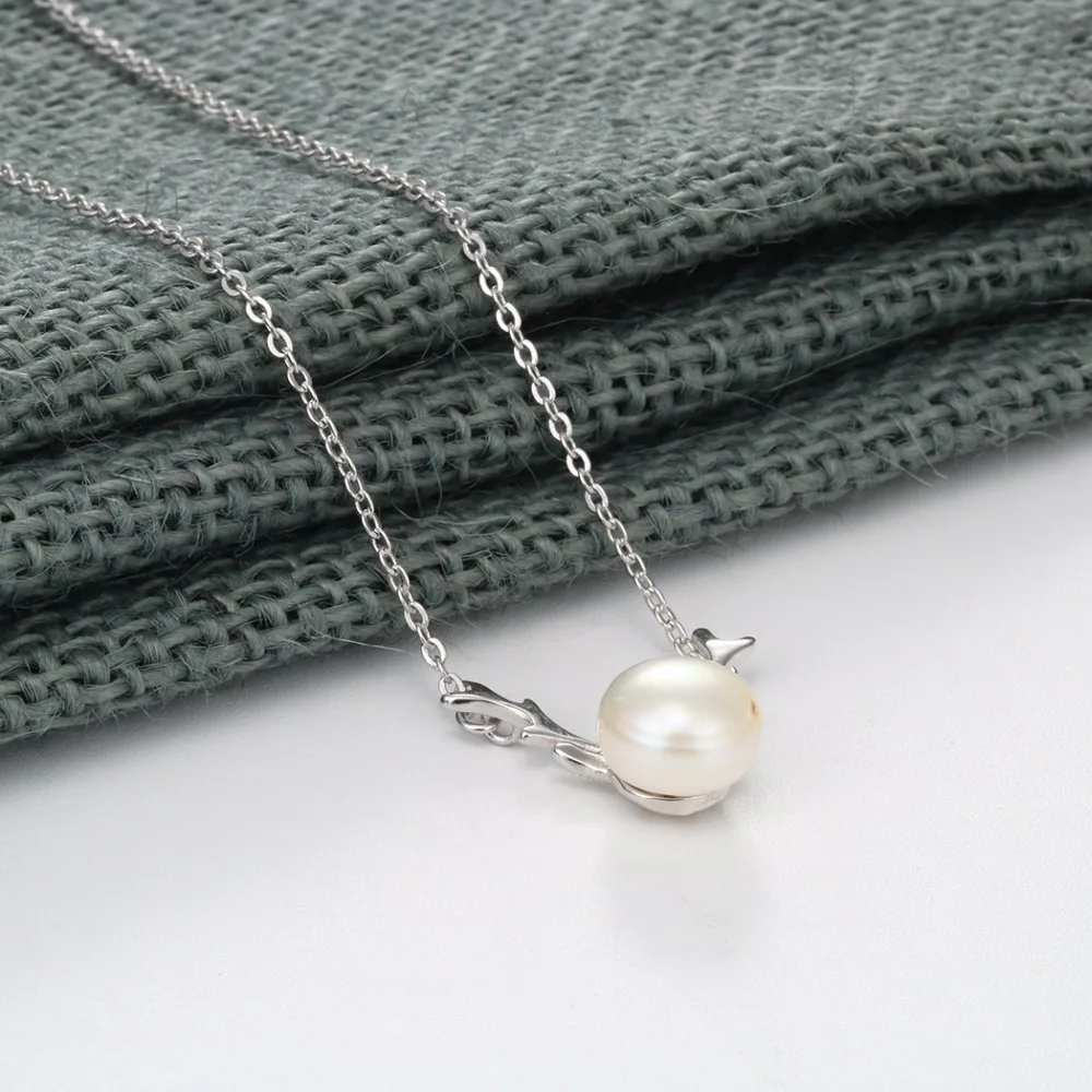 Cxwind модная Ювелирная цепочка олень лося рога форма ожерелье с жемчугом ожерелья