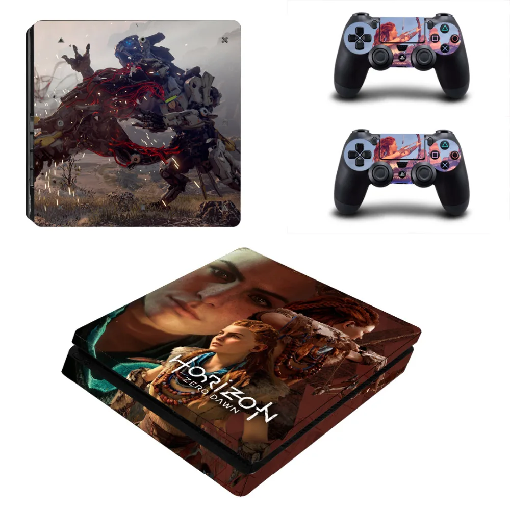 Horizon Zero Dawn PS4 тонкий переводная картинка наклейка для Sony PlayStation 4 консоли и 2