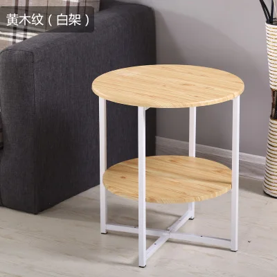 Louis Fashion Coffee Tables Simple Mini Sofa Circular Modern Simple Living Room Telephone Rack - Цвет: G9