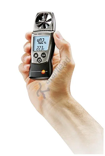 Ручной анемометр Testo 410 2 скорость ветра потока воздуха/температура/влажность 0560