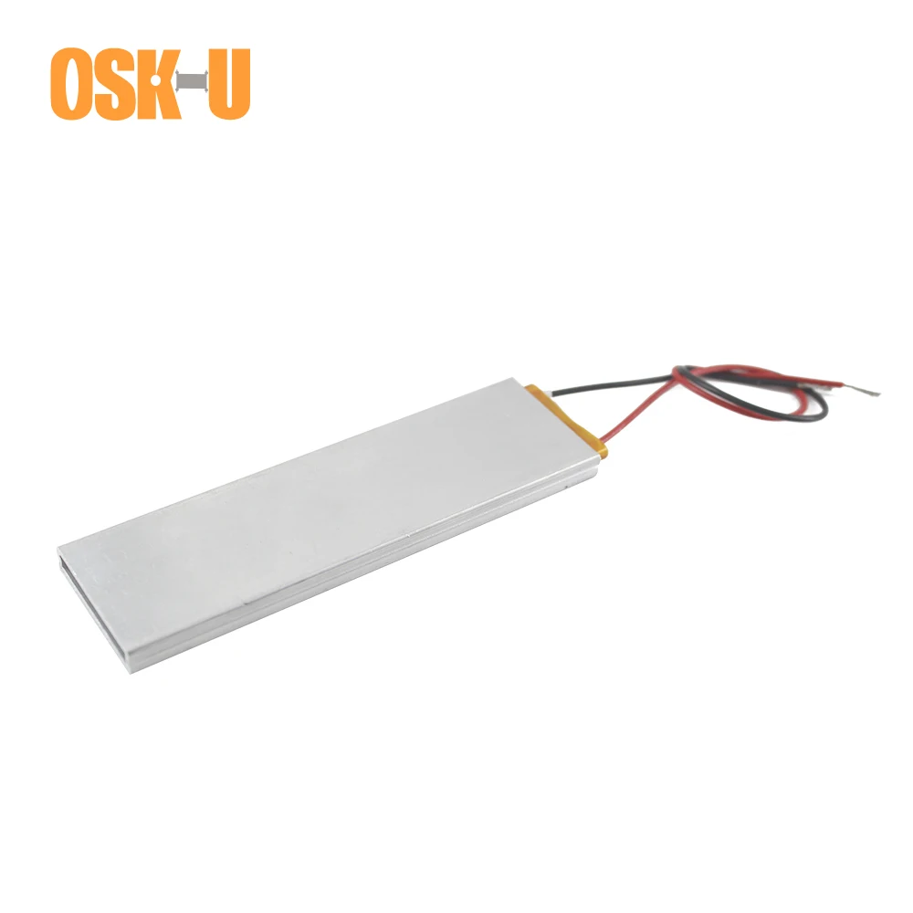 

Термостатический нагревательный элемент PTC 100x30x6 мм, 220 В, 65/70/270/120/100 градусов Цельсия, пластина PTC для водонагревателя, мощность 20/25/200/60 Вт