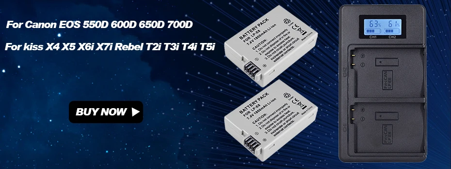 PALO 2 шт. LPE17 LP E17 LP-E17 Батарея+ ЖК-дисплей USB Dual Зарядное устройство для цифровой однообъективной зеркальной камеры Canon EOS 200D M3 M6 750D 760D T6i T6s 800D 8000D поцелуй X8i камеры