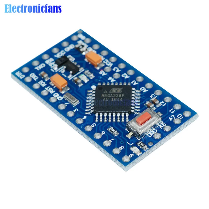 10 шт мини-видеокамера-регистратор с креплением к Atmega328 3,3 V 8 МГц Доска модуль для Arduino мини Atmega328P с булавками заменить Atmega128