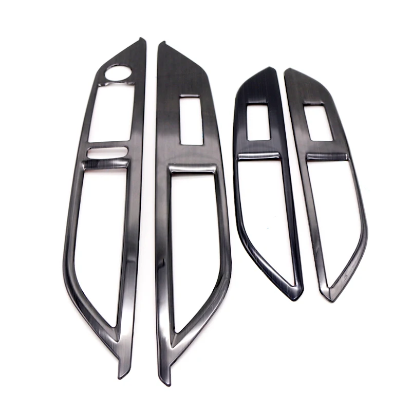 

ЛГД! Подходит для Peugeot 3008 5008 GT 2017 2018 2019 2020 2021 2022 внутренняя крышка переключателя окна из нержавеющей стали, 4 шт.