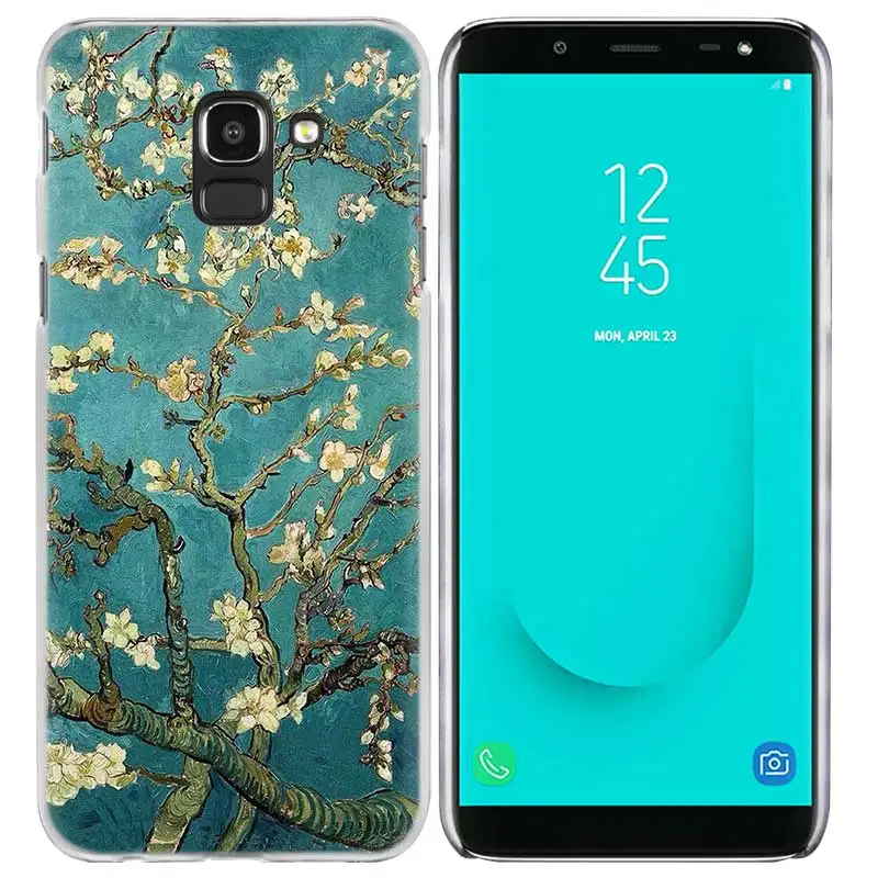 Эстетическое Ван Гог чехол КРЫШКА ДЛЯ samsung Galaxy A50 A70 A60 A40 A30 A20e A10 A9 A8 A7 A6 A5 J8 J7 J6 J5 J4 Plus Prime - Цвет: 06