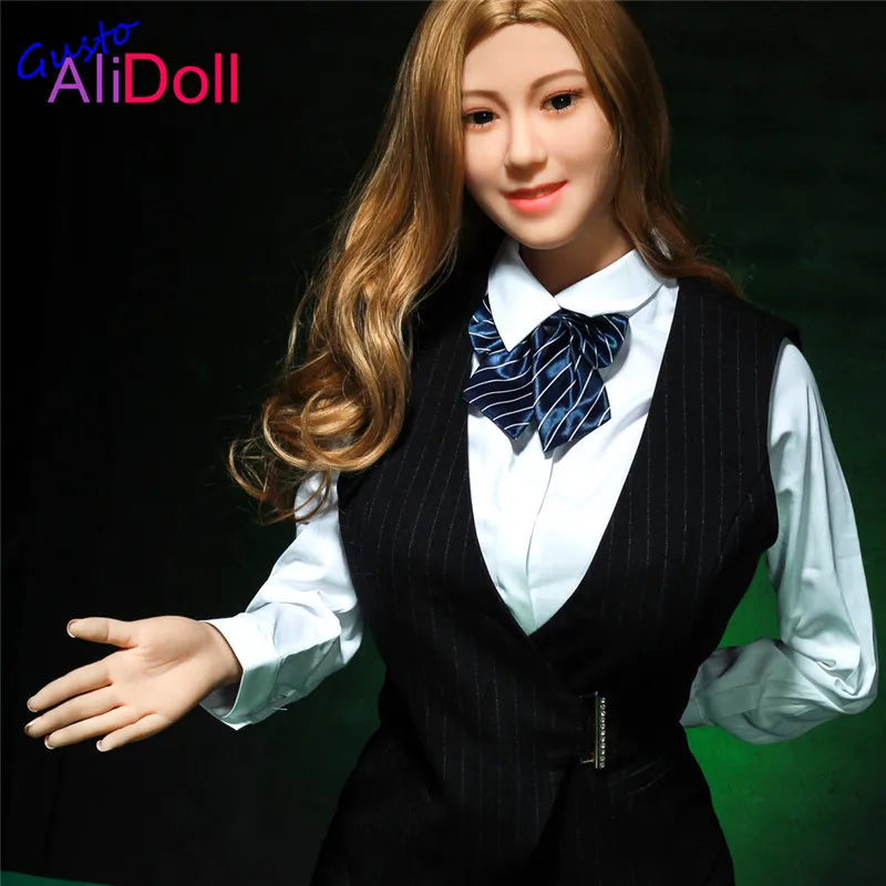 Новая японская улыбающаяся красота GUSTOALIDOLL 168 см (5ft5) настоящая Силиконовая секс