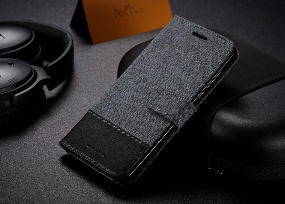Чехол muxma для iPhone 11 11 Pro Max Canvas Флип кожаный бумажник чехол для iPhone 5 5S SE 6 6S 7 8 Plus X Xs Max XR сумка для телефона