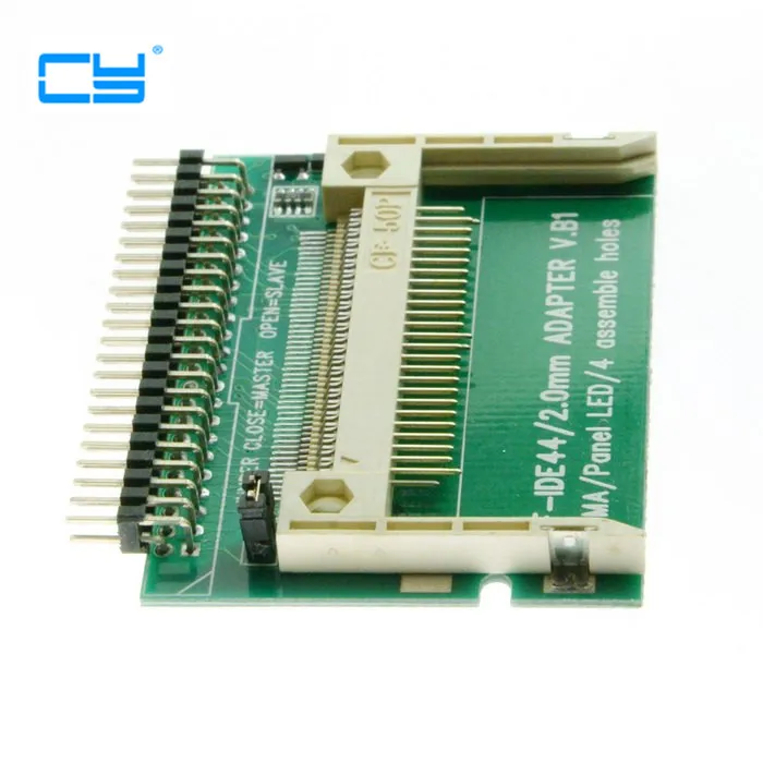 CF Compact Flash Merory Card to Laptop 2 5 &quot44 контактный внешний жесткий диск IDE HDD SSD адаптер|44 pin|ssd