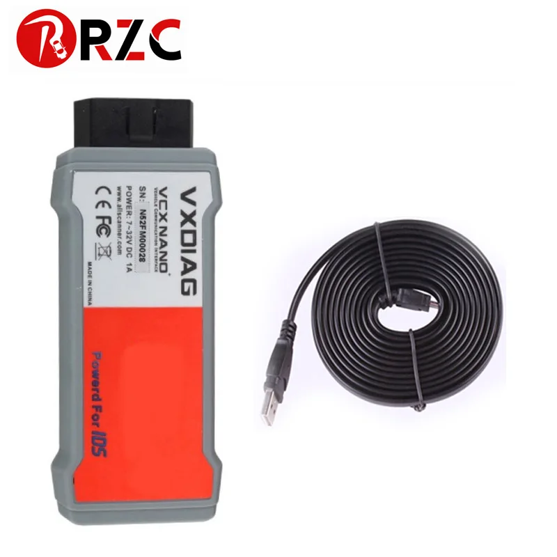 VXDIAG VCX NANO для Ford/Mazda 2 в 1 USB/Wifi IDS V112 VXDIAG VCX NANO автоматический сканер многоязычная версия диагностического инструмента
