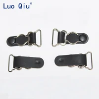 luo qiu 50 pcslot 20mm plastic black corset leg garter belt clip hooks suspender ends hosiery stocking grips suspender clips