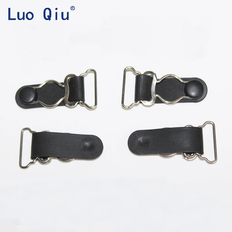 Пластиковый черный корсет Luo Qiu 50 шт./лот 20 мм подвязки для ног зажимы ремня крючки