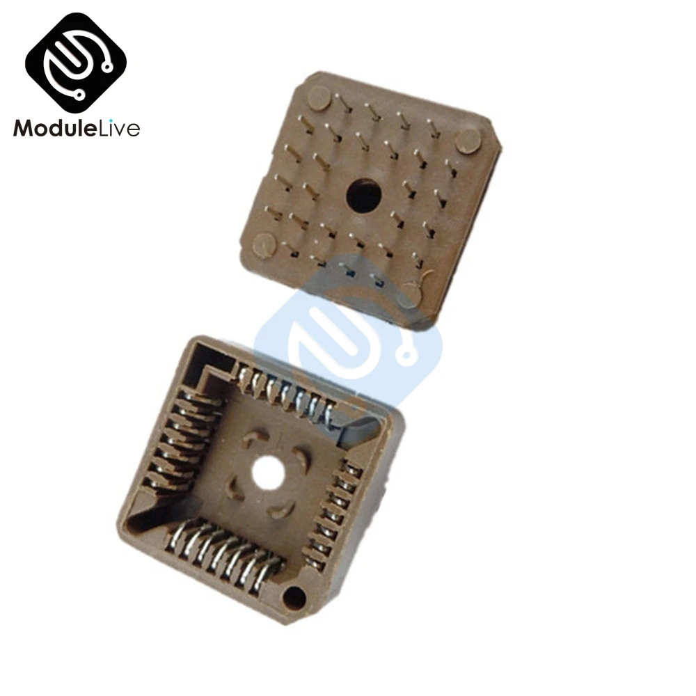 Прямые контакты PLCC28 DIP IC 5 шт.|pin pin|pin dippins ic socket |