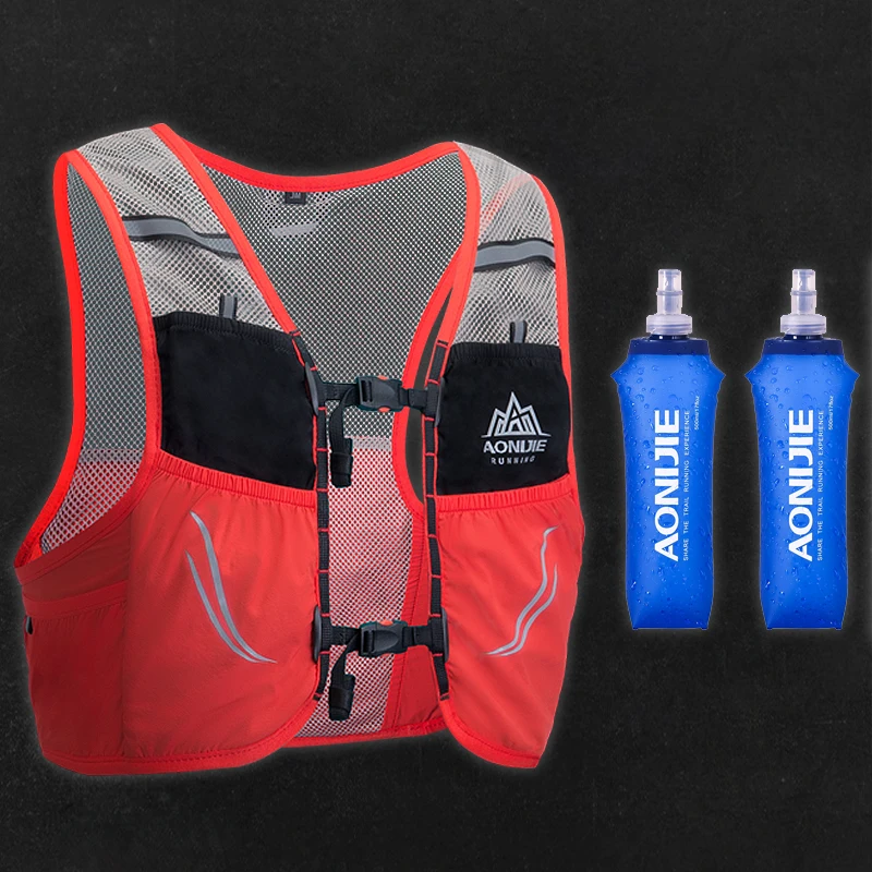 AONIJIE 2.5L Trail Бег Жилет рюкзак легкий дышащий Велоспорт марафон Сверхлегкий Туризм