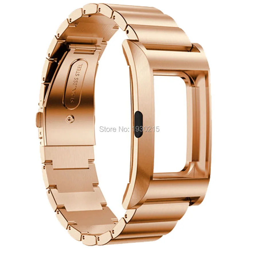 1:1 оригинальный дизайн металл + корпус для fitbit заряд 2 трекер смотреть диапазон