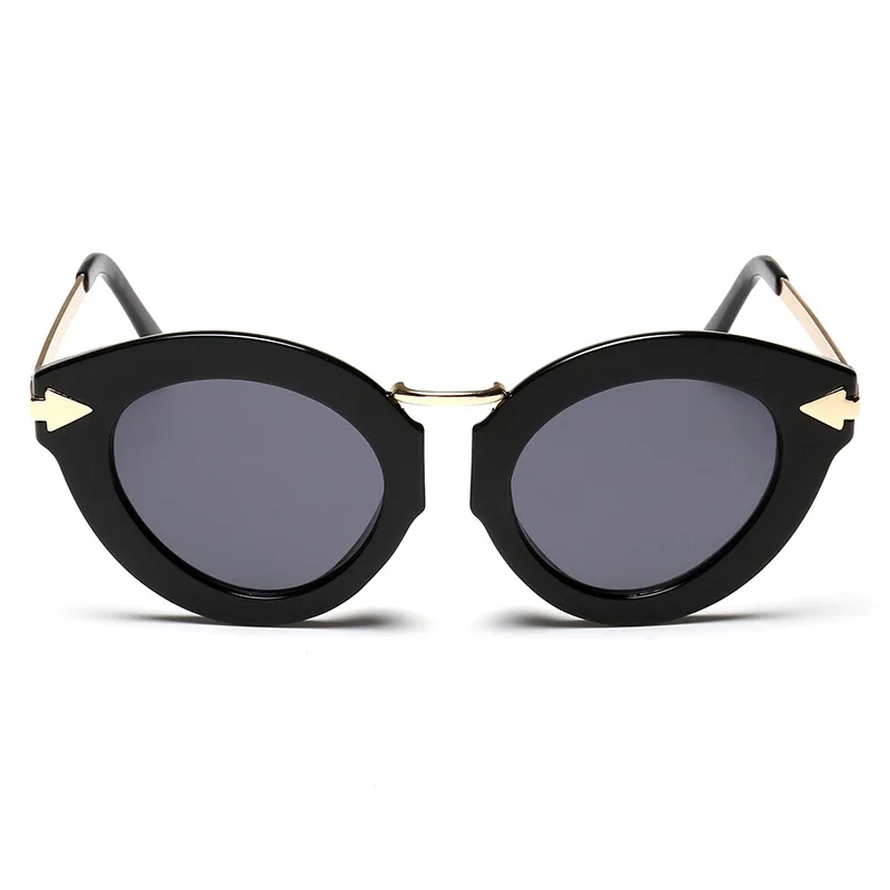 Новая Мода Негабаритных Cat Eye Солнцезащитные Очки Женщины Марка Дизайнер
