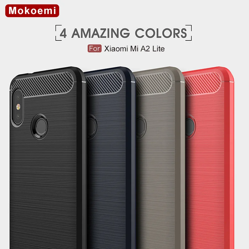 Модный Ударопрочный Мягкий силиконовый чехол Mokoemi 5 45 дюйма для iaomi Mi A2 Lite
