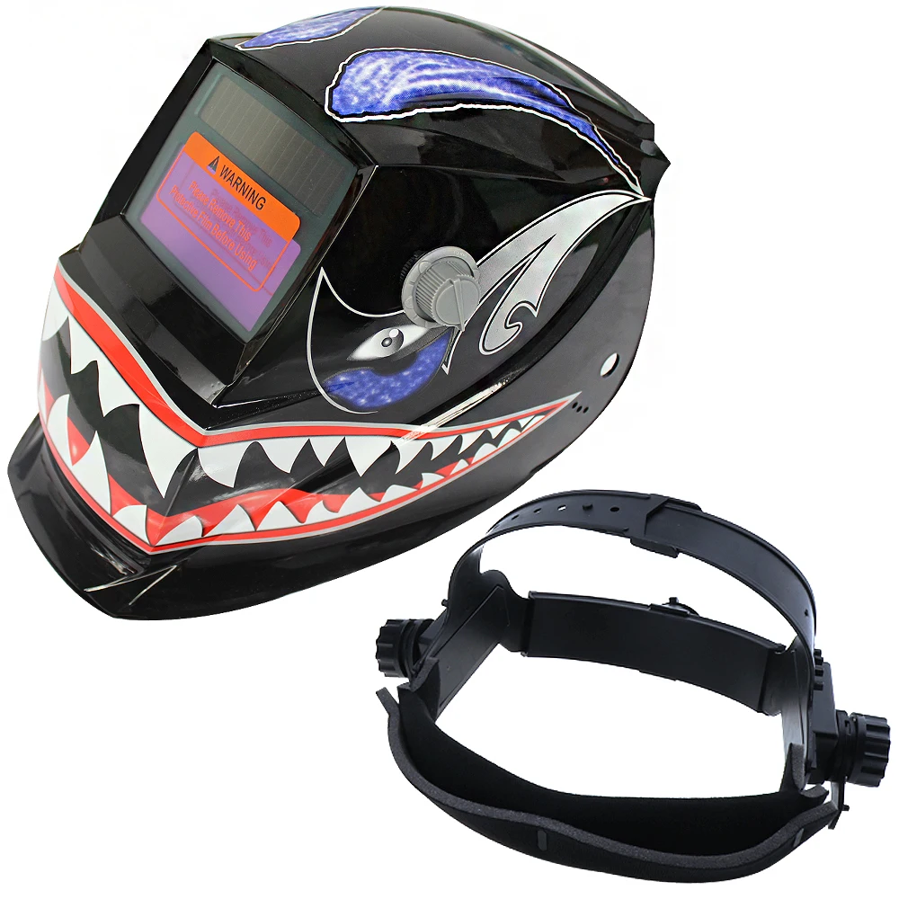 Акулий Рот Отрегулируйте солнечное авто затемнение TIG MIG шлифовальные Сварочные