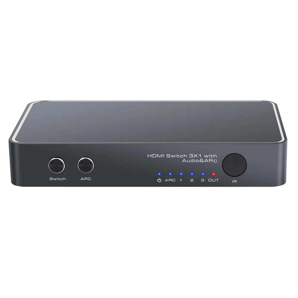LiNKFOR 3 HDMI совместимый переключатель с аудио экстрактором PIP конвертер ИК пультом