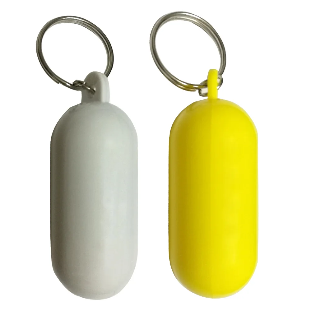 White1Yellow1 Каяк брелок-поплавок крыло плавучий брелок Морской парусный спорт лодка поплавок канал брелок - Цвет: White1Yellow1